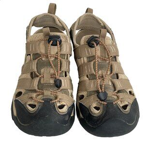 Atika W107 Womens 7 Tan Hybrid Water Trail Hiking Athletic Drawstring Sandals